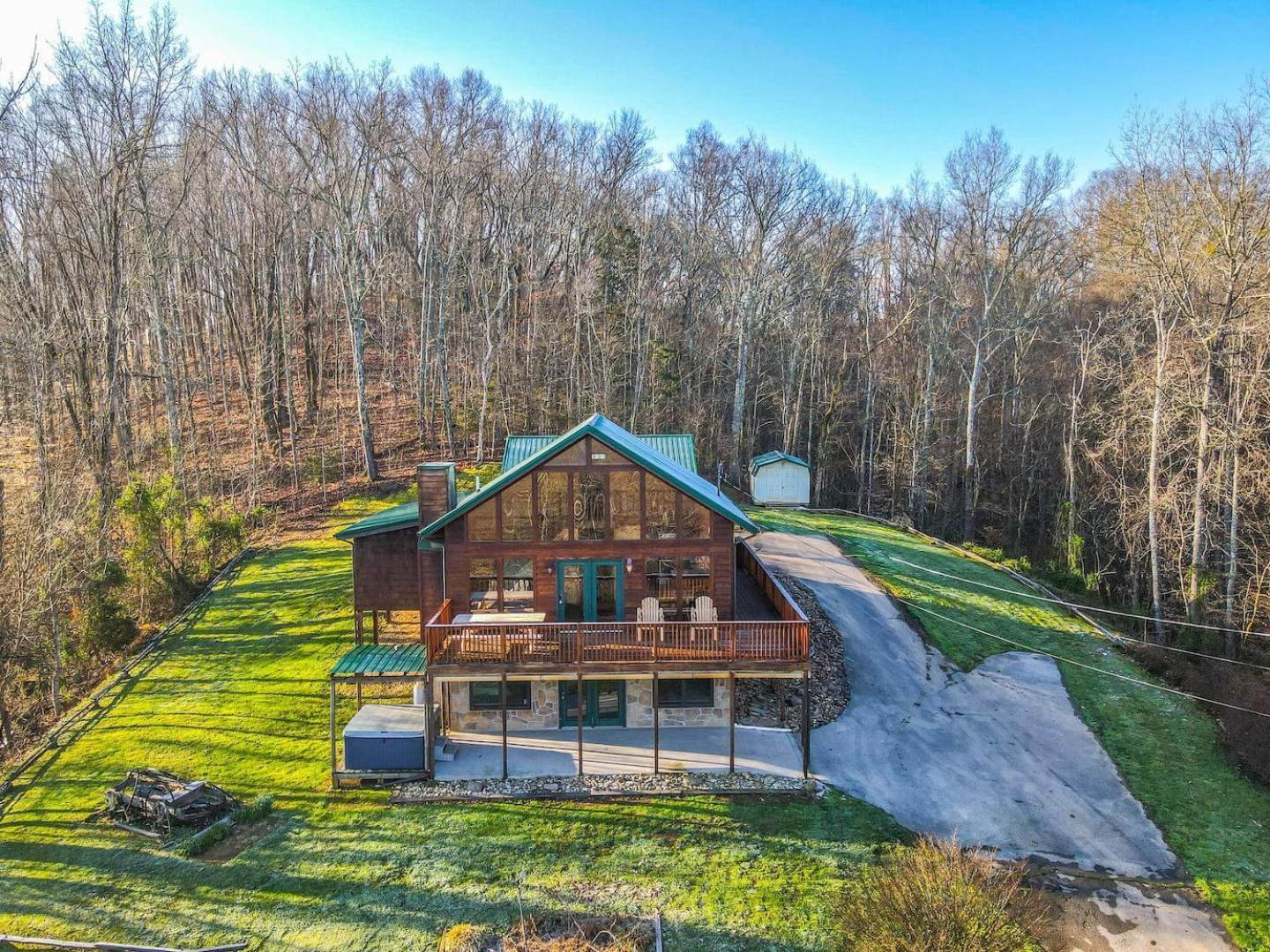 Dog Friendly! Views! Hot Tub! Close To Pf! Gsmnp セバービル エクステリア 写真